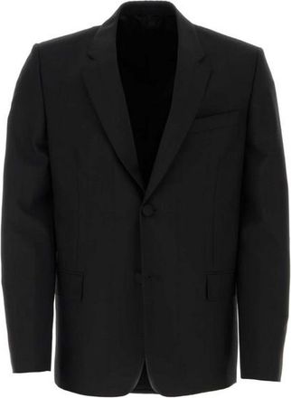 Givenchy Regular Fit Jacket Notch Lapel Black, Brand Size 48 (US Size 38)