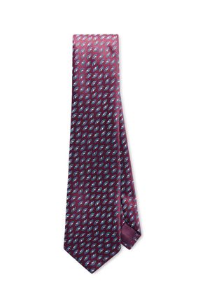 Charvet 8.5cm Embroidered Silk Tie