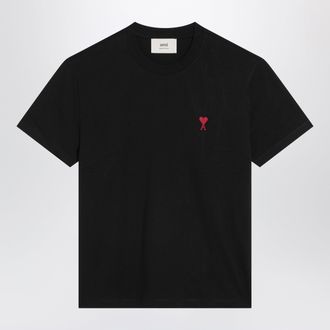 Ami Black Ami De Coeur T-shirt
