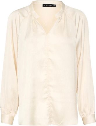 Soaked In Luxury Ioana Blouse - Dames - Blouses - Wit - 2XL - Polyester - Overhemden