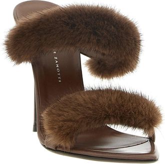 Giuseppe Zanotti Intriigo Heel Sandal - Brown