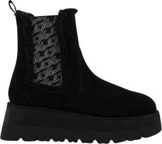 Karl Lagerfeld Schoenen, Dames, Zwart, 41 EU, Su&egrave;de, Skylar Winterlaarzen