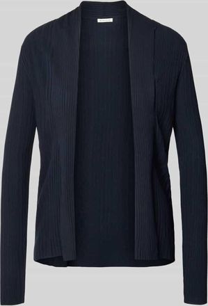 Tom Tailor Regular Fit Cardigan aus Viskose-Mix in Marine, Gr&ouml;&szlig;e XXL
