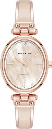 Anne Klein Classic Rose Gold-tone Dial Ladies Watch AK/5118BHRG