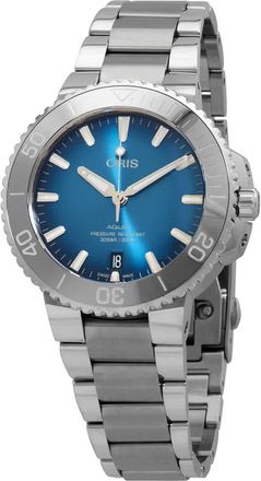 Oris Aquis Automatic Blue Dial Watch 01 733 7732 4155-07 8 21 05PEB