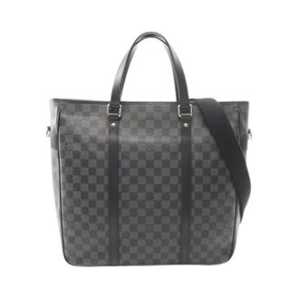 Louis Vuitton Borsa Tote Vintage Pre-owned - - Pre-owned - Uomo - Nero - ONE SIZE