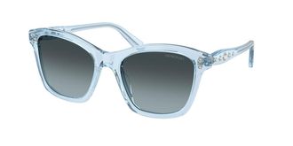 Swarovski SK6063 1078V1 Womens Sunglasses Blue Size 54