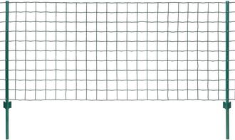 Berkfield Home Euro Fence Steel 20x1 m Green