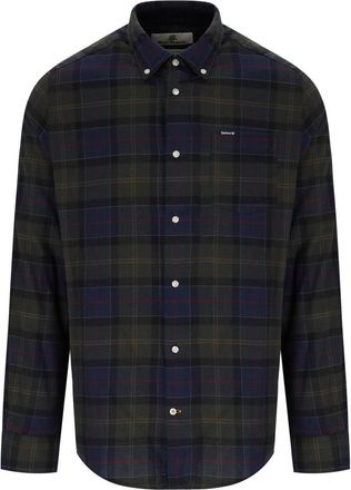 Barbour CAMICIA FORTROSE VERDE BLU BARBOUR