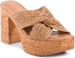 Seychelles Adorned Platform Sandal in Tan at Nordstrom Rack, Size 7.5