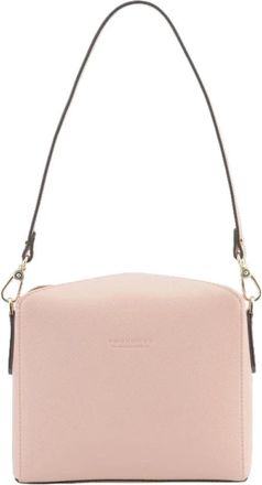 Pourchet Tassen, Dames, Roze, ONE Size, Leer, Schoudertas