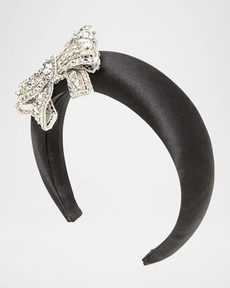 Jennifer Behr Gracelyn Bow Headband