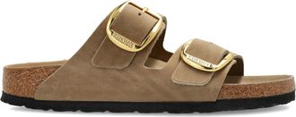 Birkenstock Arizona Big Fibbia marrone tabacco, pelle oliata