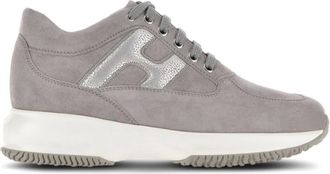 Hogan Sneakers, female, Gray, Size: 9 1/2 US Interactive Split Sneakers