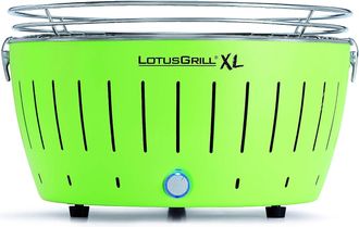 Lotus Grill Lotusgrill Xl Verde Barbacoa Sin Humo R&aacute;pida Y Segura