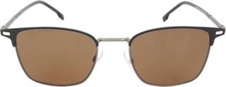 HUGO BOSS Polarized Bronze Square Mens Sunglasses BOSS 1122/U/S 0003/SP 53