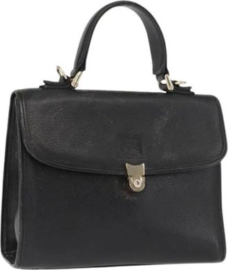 Burberry Pre-owned Handbags, female, Black, Size: ONE SIZE Pre-owned Vintage Hand Bag