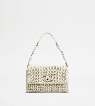 Tod's T Timeless Flap Bag in Leather Mini