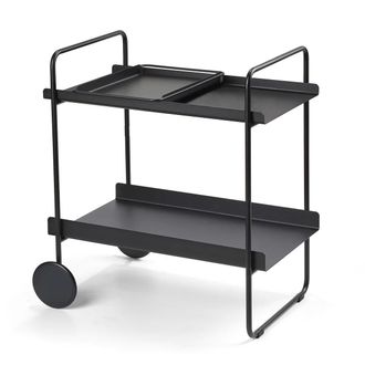 Zone Denmark A-Cocktail Barwagen / Trolley, schwarz