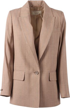 PESERICO Woman Jacket Pinstripe Tailored Jacket