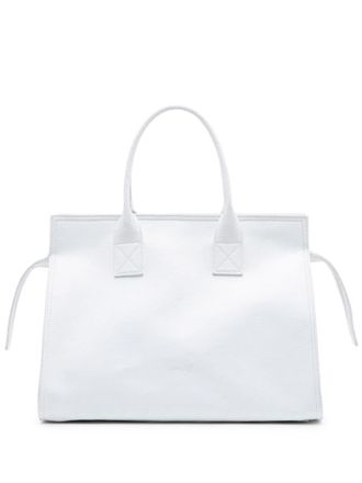 Marsèll Curva Media leather tote bag - White