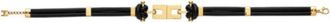 Elisabetta Franchi Logo Riem - Dames - Riemen - Zwart - 3XS - Polyester - Accessoires