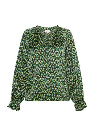 Izia Blouse Dames Groen Veelkleurig