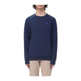 La Martina Crew-neck Sweatshirt - male - La Martina - Sweatshirts - Blue - 2XL - Sweatshirts & Hoodies