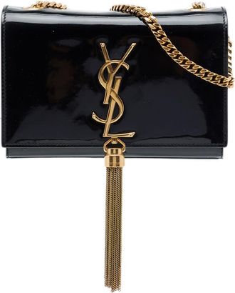 Saint Laurent Pre-owned Saint Laurent Small Patent Monogram Kate Tassel Crossbody Ladies JSS5RXOJQ1W7JSDY