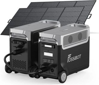 OEM Central El&eacute;ctrica Port&aacute;til - Fossibot - F3600pro - 3840wh - 7200w - 2x400w Solar