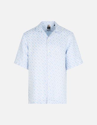 HUGO BOSS Mens C Lars 252 Shirt Blue - Size: 38/Regular