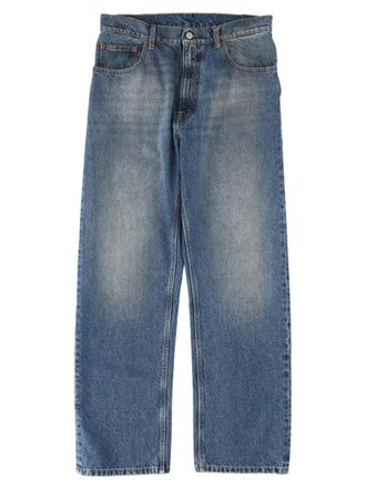 Maison Margiela Straight-Leg Faded Denim Jeans