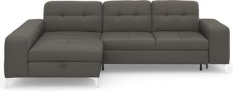 Sit&more Ecksofa »Baviene L-Form« inklusive Sitztiefenverstellung und Federkern, wahlweise Bettfunktion