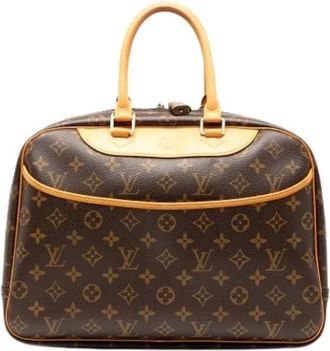 Louis Vuitton Pre-owned Handbags, female, Brown, Size: ONE SIZE Pre-owned Vintage Leather Handbag
