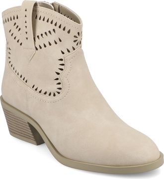Journee Collection Women & apos;s Cheyenne Western Booties