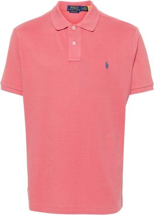 Polo Ralph Lauren Polo Pony-motif polo shirt - men - Cotton - S - Pink