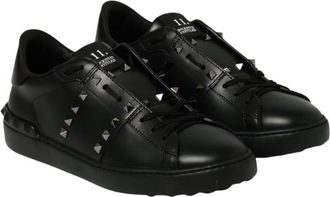Valentino Garavani Rockstud Untitled Leather Sneakers