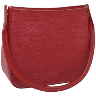Louis Vuitton Tweedehands leren Louis Vuitton tassen - Dames - Pre-owned - Rood - Maat: ONE Size Leer