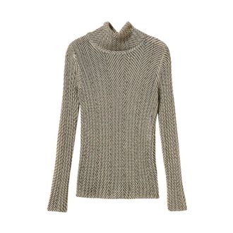 Twinset Donna, Maglie, Beige, L, new