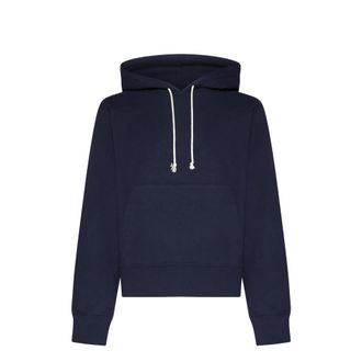 Saint Laurent Cotton -Kapuze -Sweatshirt