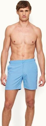 Orlebar Brown Bulldog Mid-Length Swim Shorts in Riviera Ii at Nordstrom, Size 36