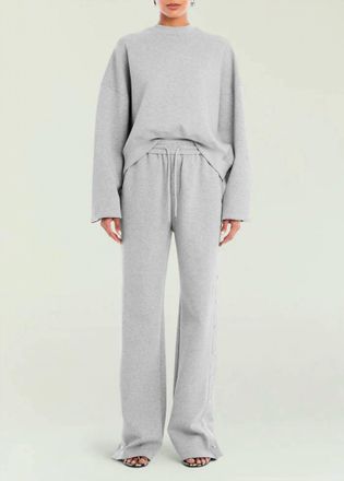 SER.O.YA Lila Sweatpant In Heathered Grey