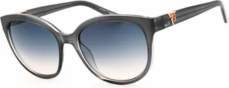 Guess Blue Gradient Cat Eye Ladies Sunglasses GU7877 20W 56