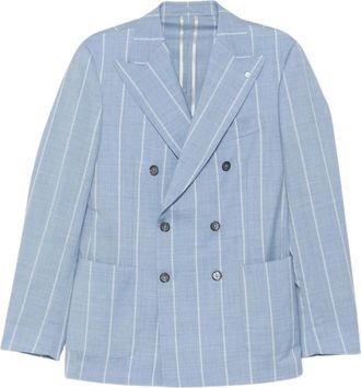 L.B.M. 1911 L.b.m. 1911, Heren, Jassen, Blauw, Maat: 2XL Katoen