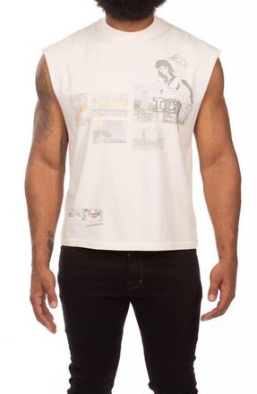 Icecream Gelato Graphic Tank in Antique White at Nordstrom, Size X-Large