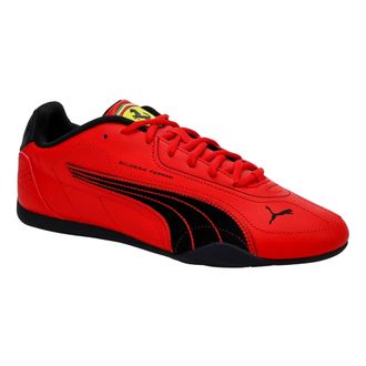 Puma Ferrari Catch Rosso Corsa - Puma Black 308986-03 Womens