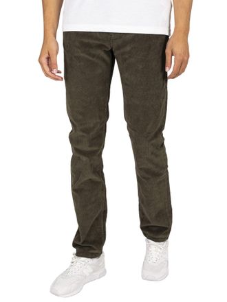 Lois Jeans Sierra Thin Corduroy-Broek, Groen