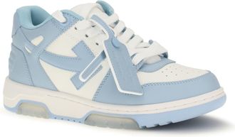Off-white Womens Out Of Office Sneakers White Light Blue