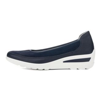 Ara Schoenen, Dames, Blauw, 39 EU, Leer, Z&uuml;rich 2.0 Ballerina plat