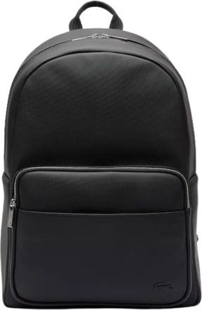 Lacoste Klassieke Rugzak - Heren - Rugzakken - Zwart - ONE Size - Tassen